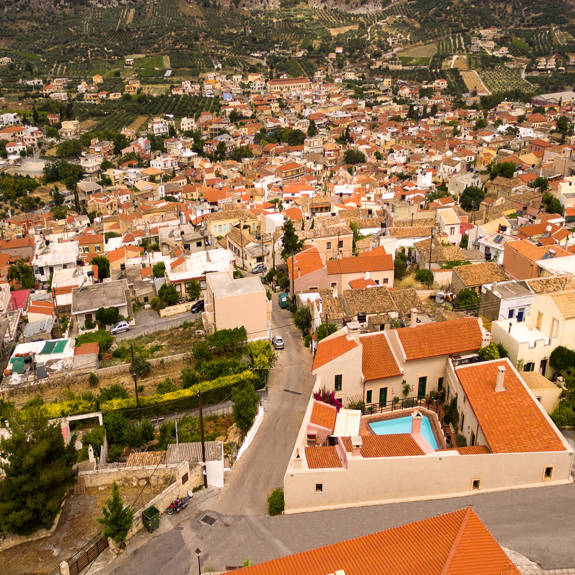 Villa Archanes Aerial