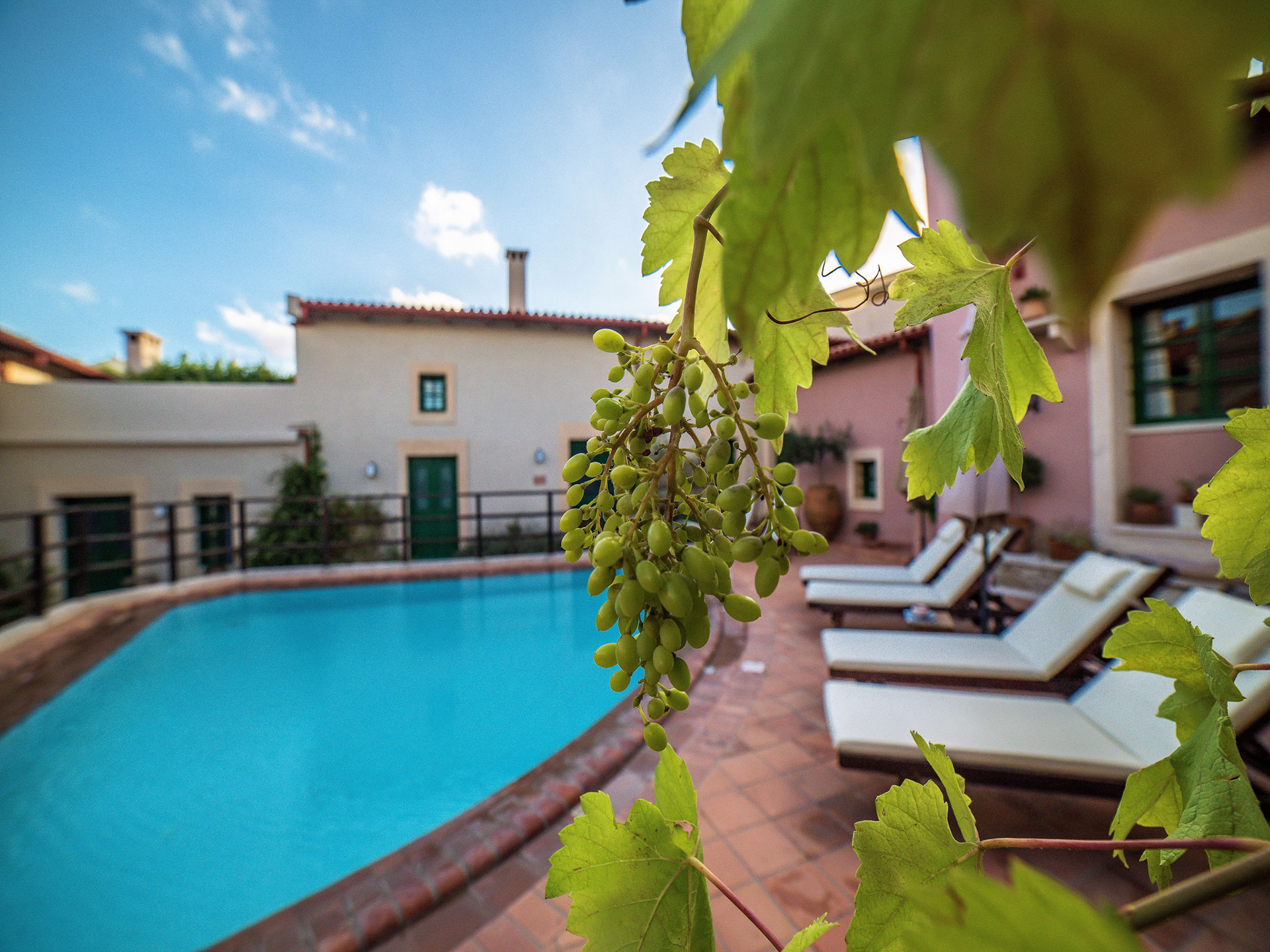 Villa Archanes Pool Area