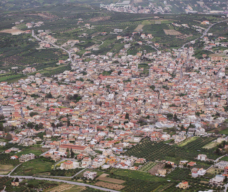 Archanes Village Panoramic